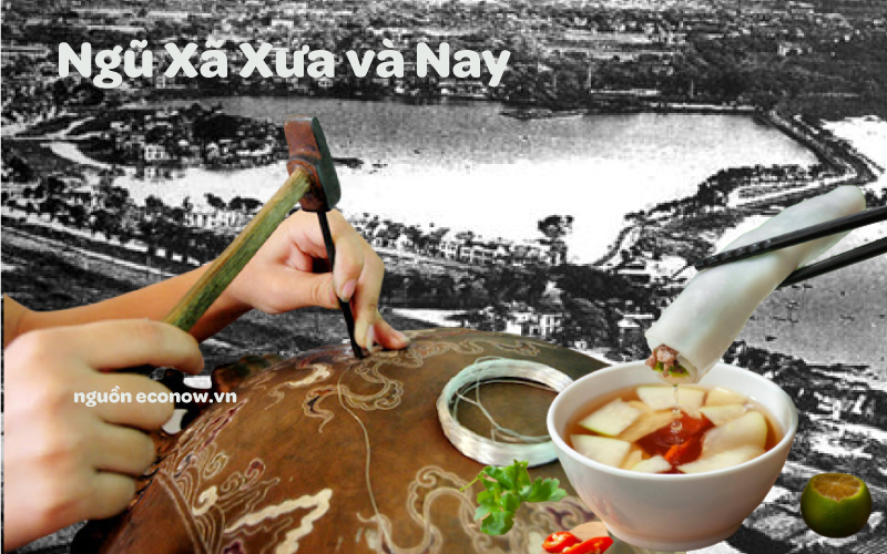 Phở quốn tại làng đồng ngũ xã